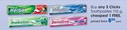 Clicks Toothpastes-110g Each