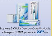 Clicks Denture Care Products-Each