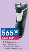 Philips Aqua Touch Men's Shaver AT610-Each