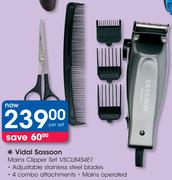 Vidal Sassoon Mains Clipper Set VSCL8454E1-Per Set