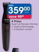 Philips Dual Cut Precision Trimmer-Each