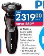 Philips Series 5000 Dry Electric Shaver With Turbo + Mode S5510/45-Each