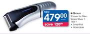 Braun Shaver For Men Series Silver 1 150S-1