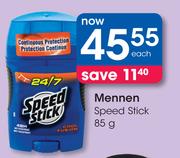 Mennen Speed Stick-85g Each