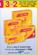 Cal-C Vita Products-Per Pack
