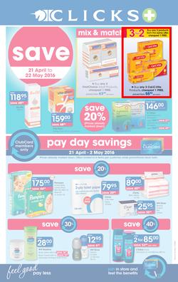 Clicks : Save (21 Apr - 22 May 2016), page 1