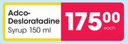 Adco-Desloratadine Syrup-150ml