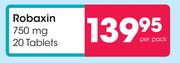 Robaxin 750mg 20 Tablets-Per Pack