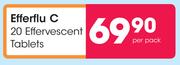 Efferflu C 20 Effervescent Tablets-Per Pack