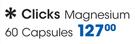 Clicks Magnesium-60 Capsules