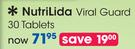 Nutrilida Viral Guard-30 Tablets Per Pack