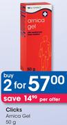 Clicks Arnica Gel-2x50g