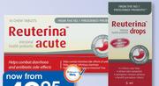 Reuterina Acute 10 Tablets-Each