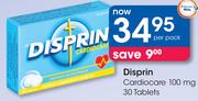 Disprin Cardiocare 100mg-30 Tablets Per Pack