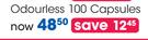 Vital Odourless 100 Capsules-Per pack