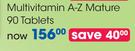 Clicks Multivitamin A-Z Mature 90 Tablets-Per Pack