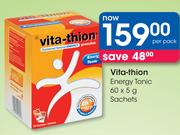 Vita Thion Energy Tonic Sachets-60 x 5g Per Pack