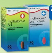 Clicks Multivitamin A-Z Mature 90 Tablets-Per Pack