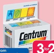 Centrum A-Zinc Adult 30 Tablets-Per Pack