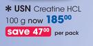 USN Creatine HCL-100g Per Pack