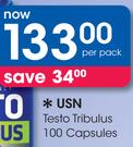 USN Testo Tribulus 100 Capsules-Per Pack