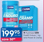 USN Purefit Enduro-1Kg And Power & Cramp