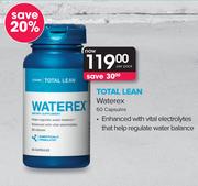 GNC Total Lean Waterex-60 Capsules Per Pack
