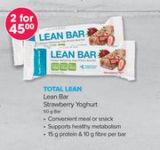 GNC Total Lean Lean Bar Strawberry Yoghurt Bar-2 x 50g
