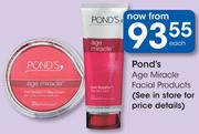 Pond's Age Miracle Facial Products-Each