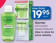 Garnier Oil Control Facial Products-Each