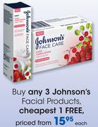 Johnson's Facial Products-Each