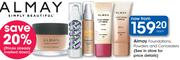 Almay Foundations, Powders And Concealers-Each