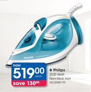 Philips 2100 Watt Non-Stick Iron GC2040/70-Each