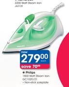 Philips 1800 Watt Steam Iron GC1020/21-Each