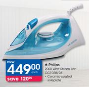 Philips 2000 Watt Steam Iron GC1028/28-Each