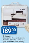 Safeway Electrical Tie Down Underblanket-Each
