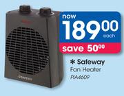 Safeway Fan Heater PIA4609-Each