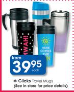 Clicks Travel Mugs-Each