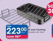 Love Cooking Roaster With Grid-Each