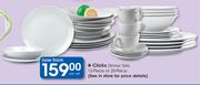 Clicks 12 Piece Or 20 Piece Dinner Sets -Each