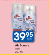 Air Scents Refill-250ml Each