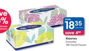 Kleenex Everyday 180 Facial Tissues-Per Box