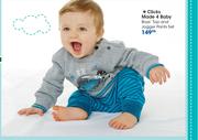 Clicks Made 4 Baby Boys' Top And Jogger Pants Set 