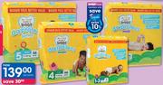 Clicks Made 4 Baby Dry Protect Disposable Nappies Jumbo Pack-Per  Pack 