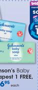 Johnson's Baby Soap-200g Each