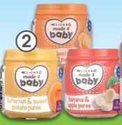 Clicks Made 4 Baby Puree Stage 2 120ml-For Any 5