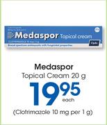 Medaspor Topical Cream-20g