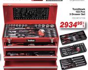 TomiHawk 103 Pce 3 Drawer Set FED.AKT47109-Per Set