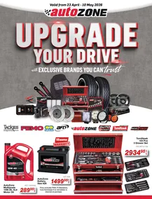 AutoZone : Upgrade Your Drive (23 April - 10 May 2026)
