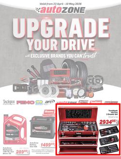 AutoZone : Upgrade Your Drive (23 April - 10 May 2026), page 1
